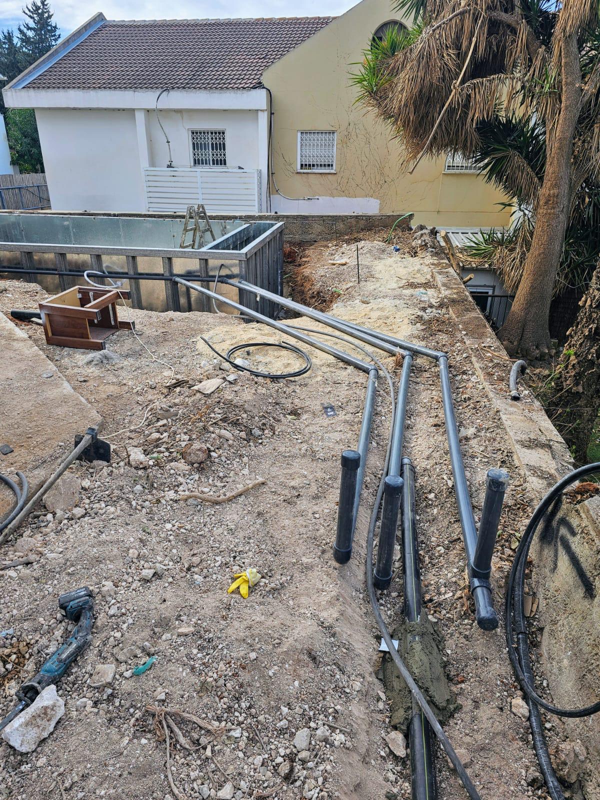 מבנה לפני תחילת העבודות