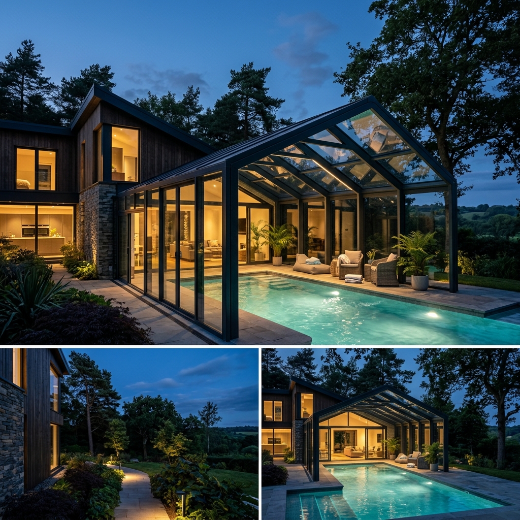 בריכה מקורה